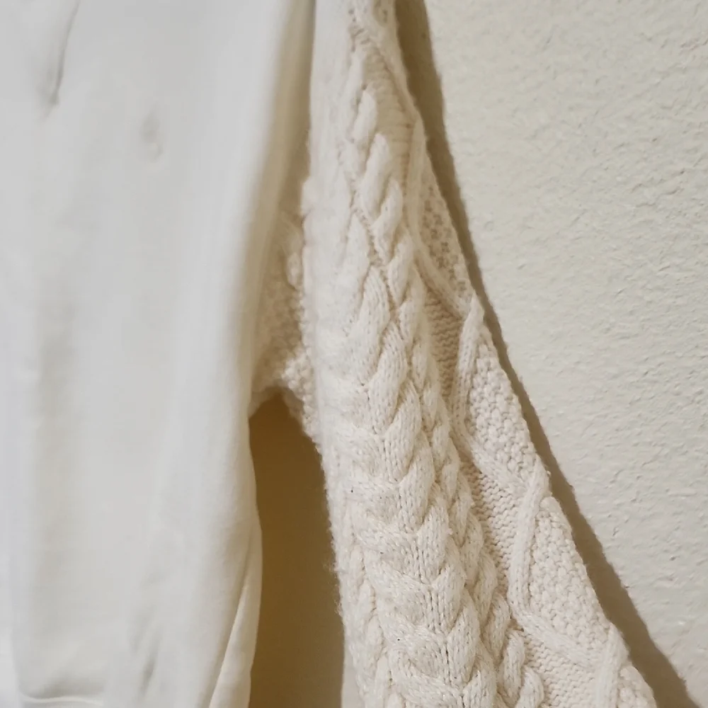 Polo Ralph Lauren White Crew Neck Sweater - Picture 7 of 13